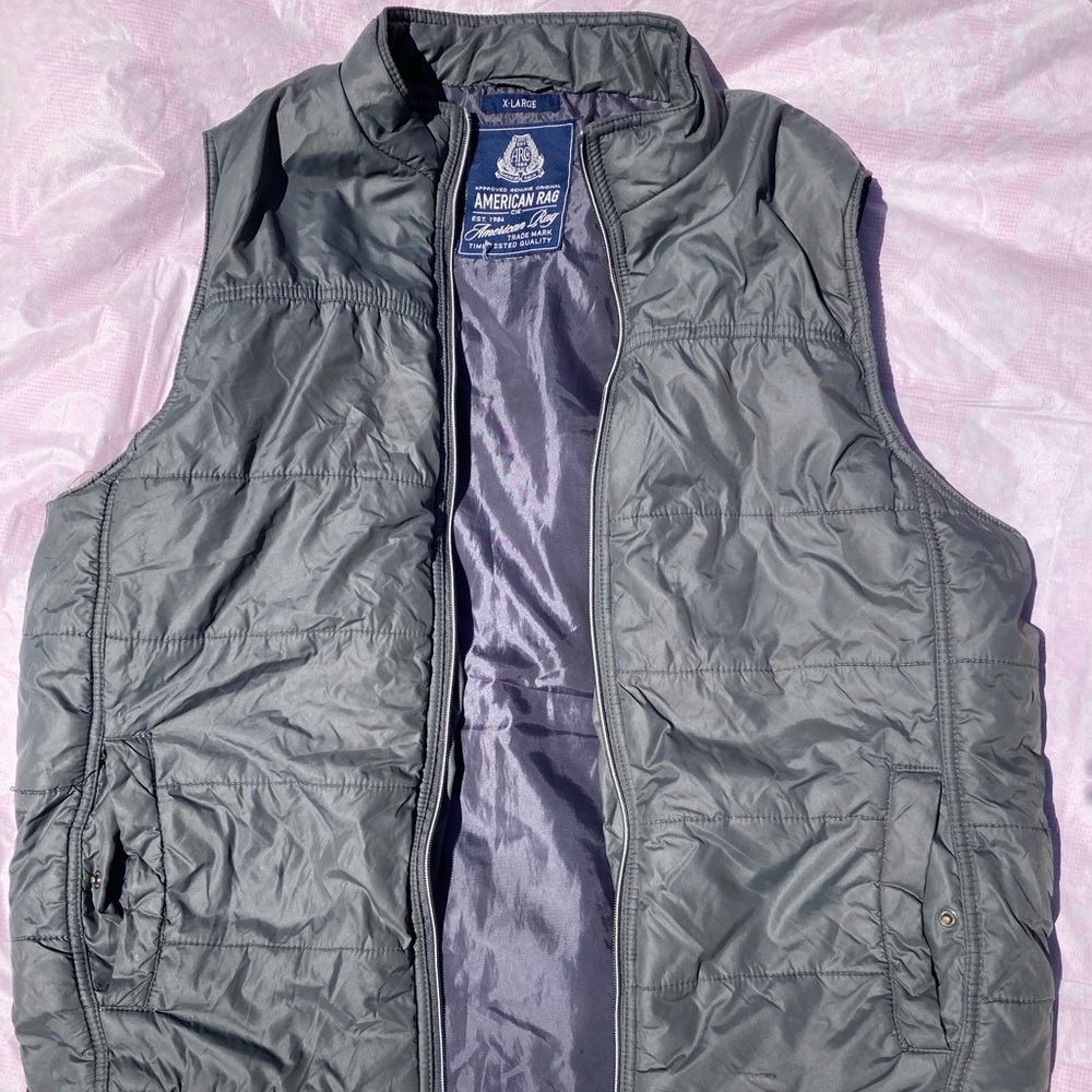 VINTAGE AMERICAN RAG UNISEX PUFFY VEST